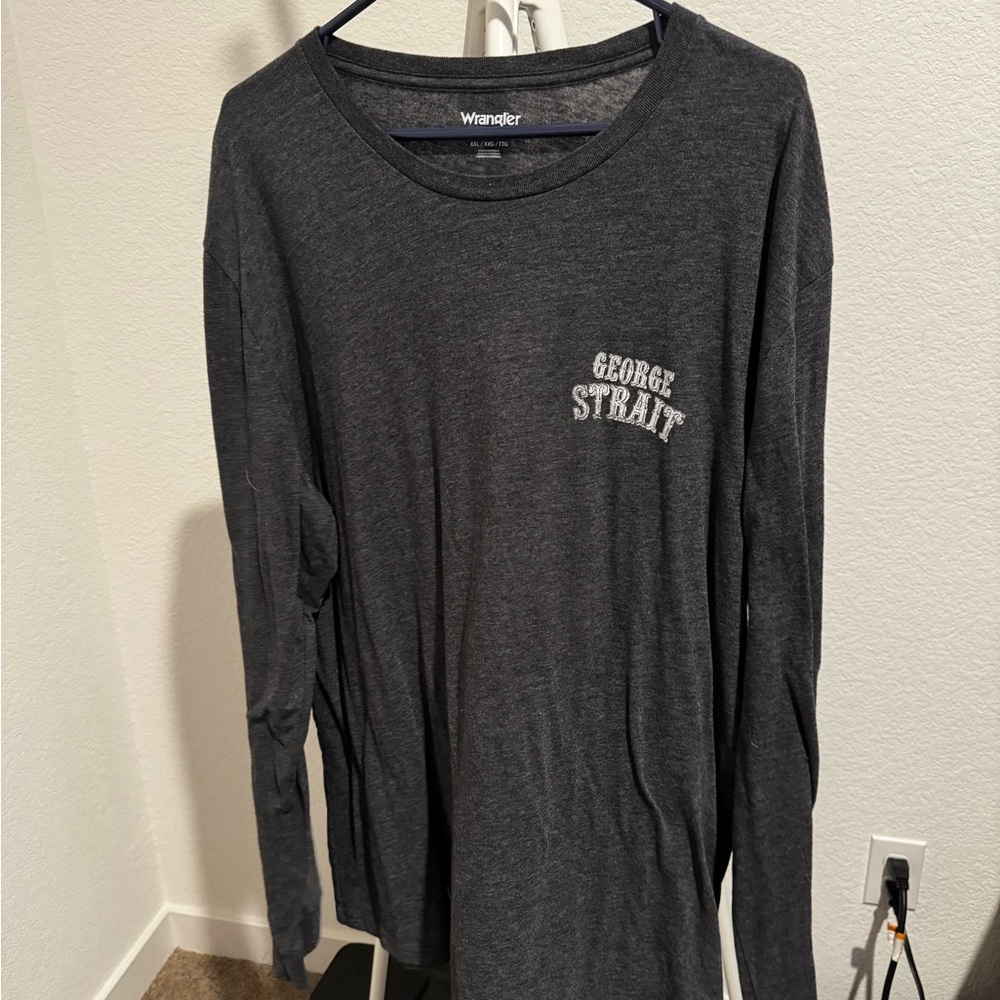 George Straight long sleeve tee